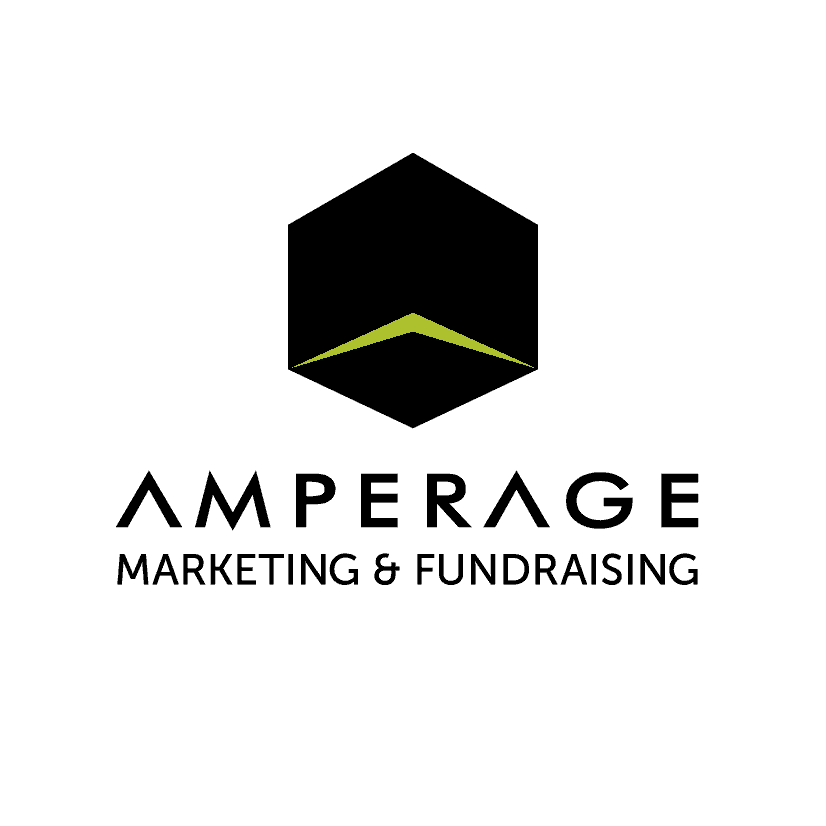 AMPERAGE Marketing & Fundraising Logo